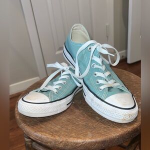Teal Low converse